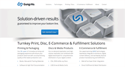 Desktop Screenshot of gung-ho.com